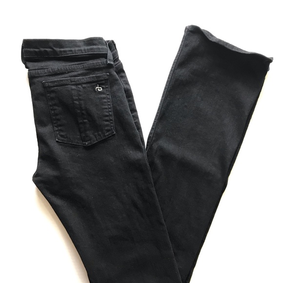 Rag and Bone Stiletto Boot cut black jeans 28 - Picture 2 of 16